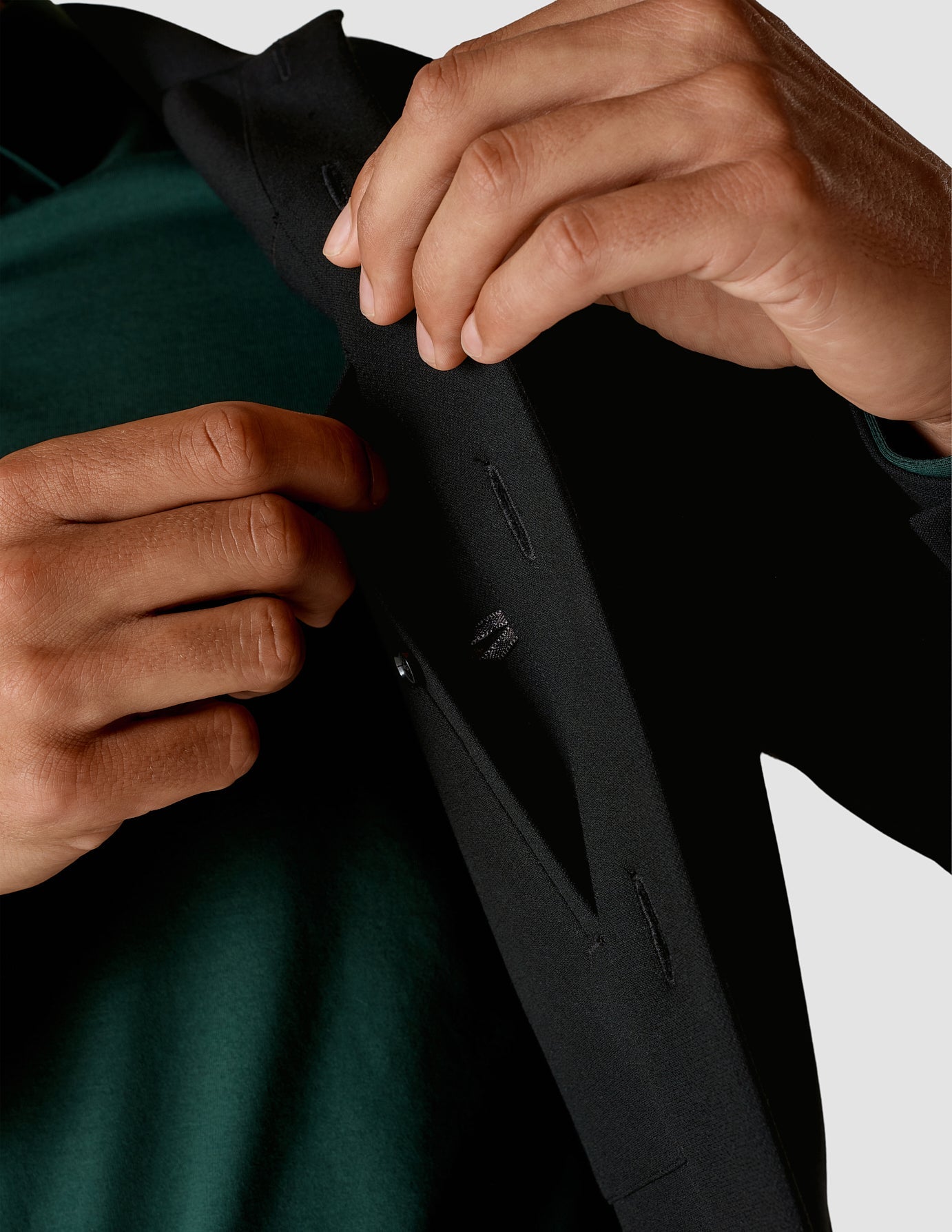 Heavy Edition Minimalist Overshirt Black